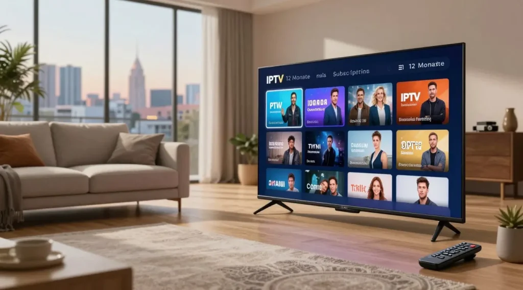 IPTV 12 Monate subscription to watch TV online on smart devices